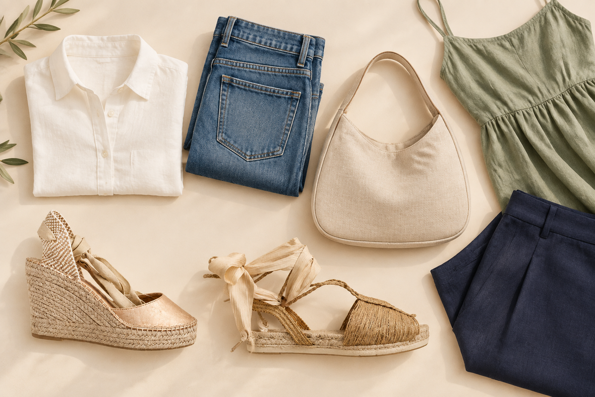 How to Build a Summer Capsule Wardrobe with Espadrilles