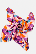 Pañuelo naranja y morado