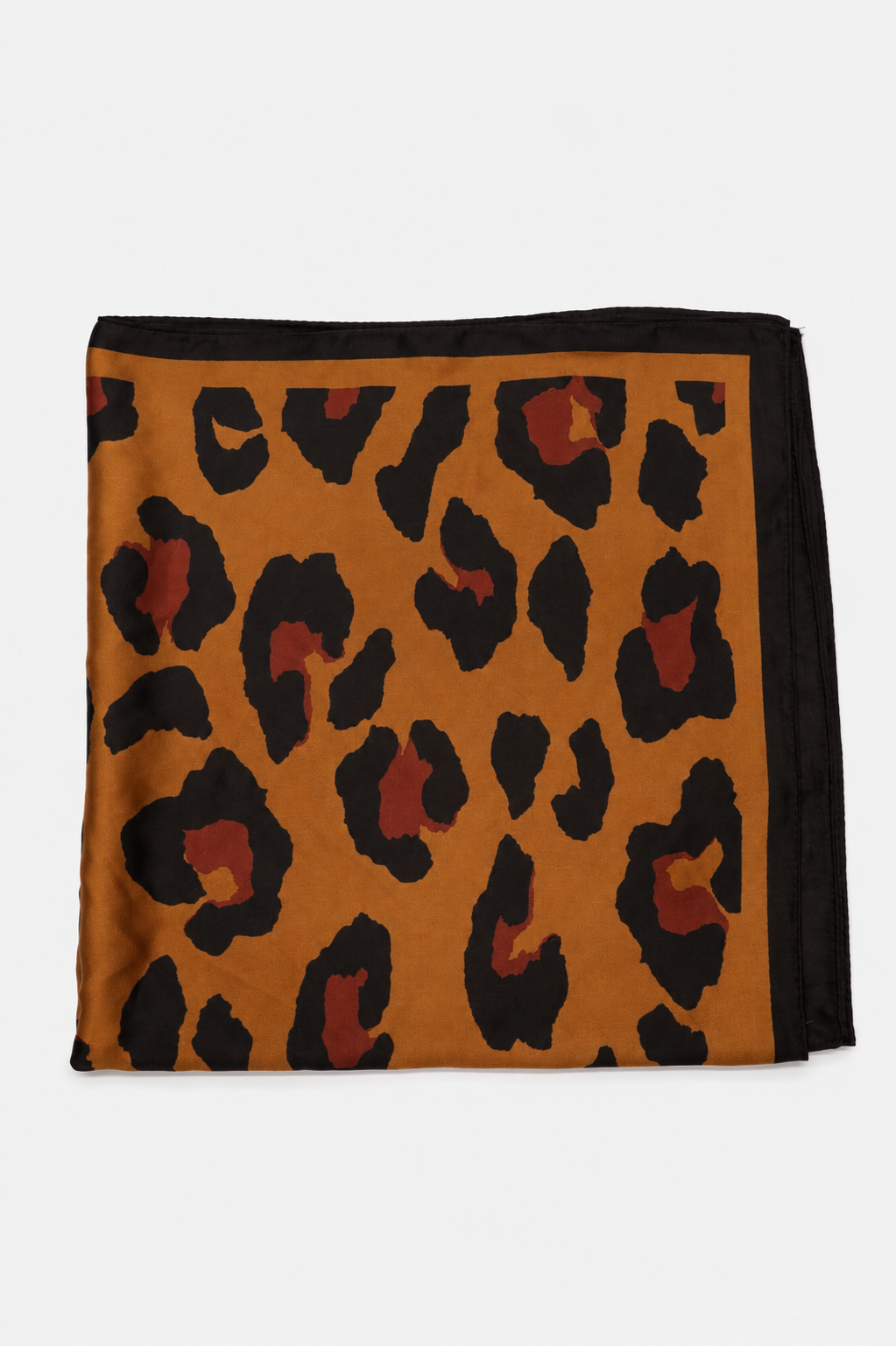 Pañuelo leopardo marrón