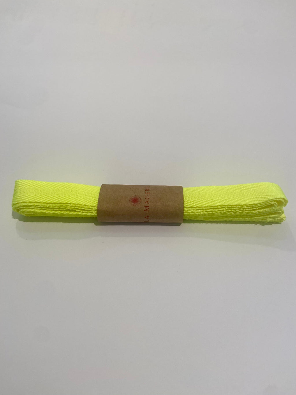 CINTA ALGODÓN - Amarillo flúor