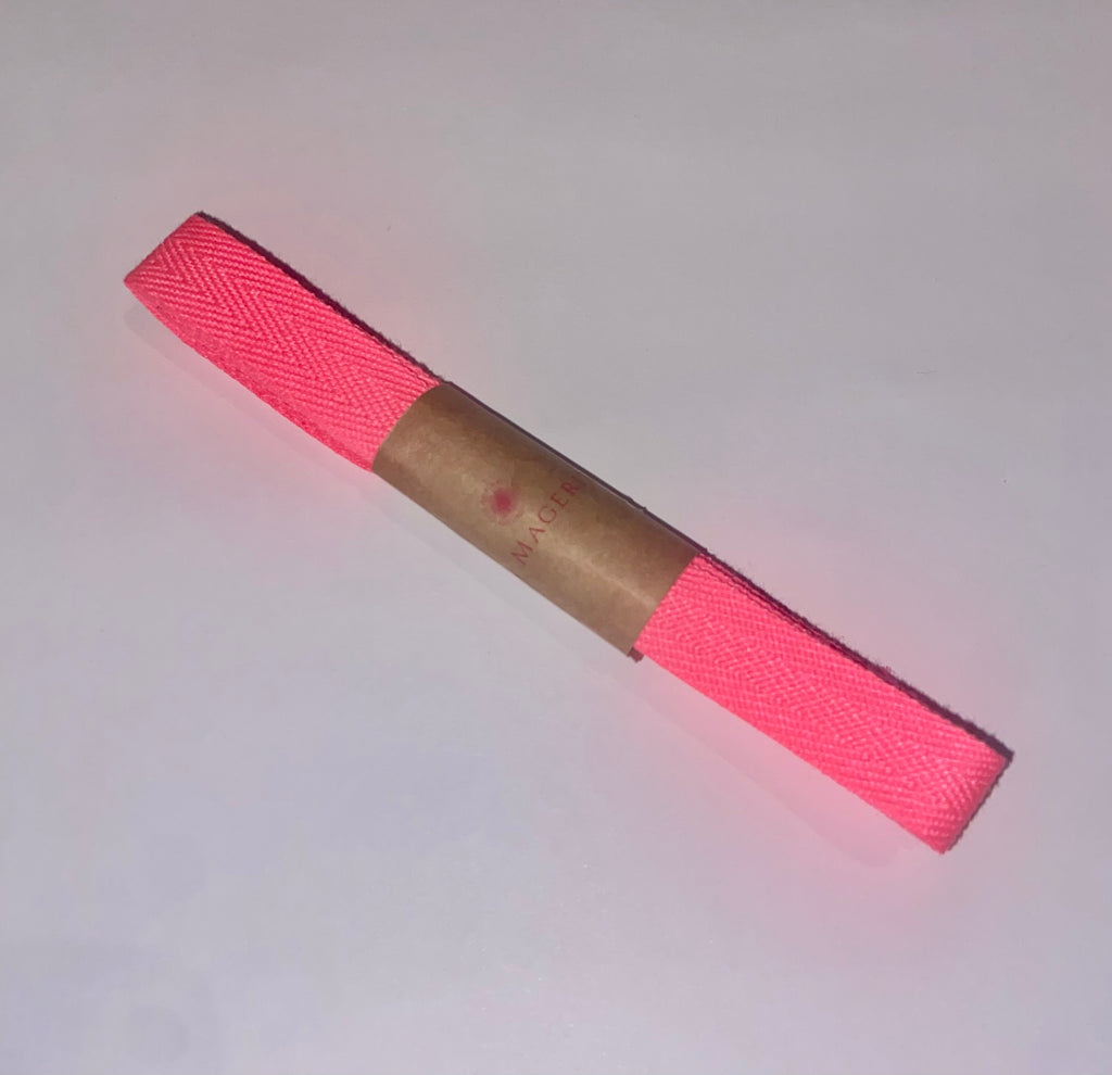 CINTA ALGODÓN - Rosa flúor