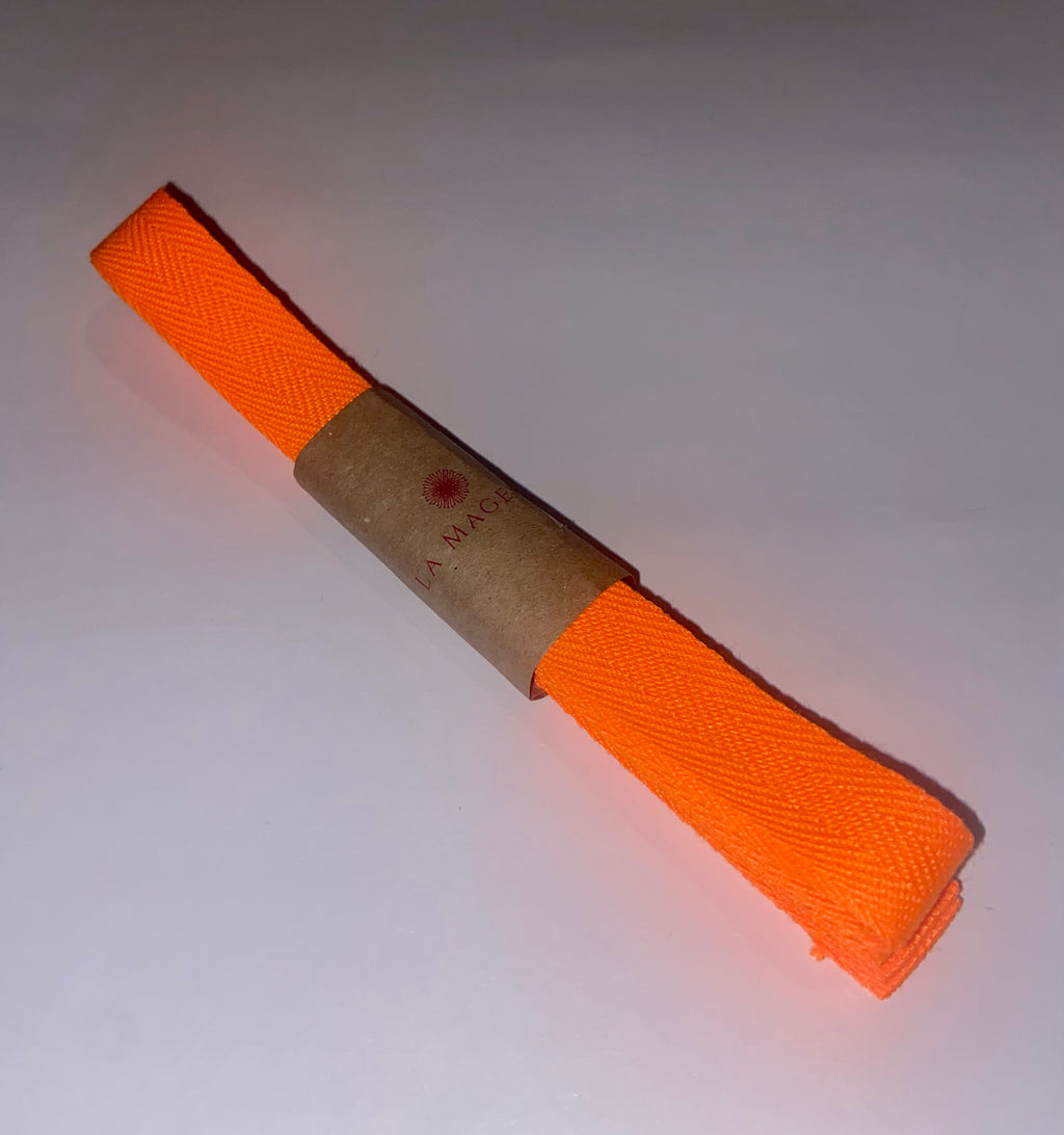 CINTA ALGODÓN - Naranja flúor